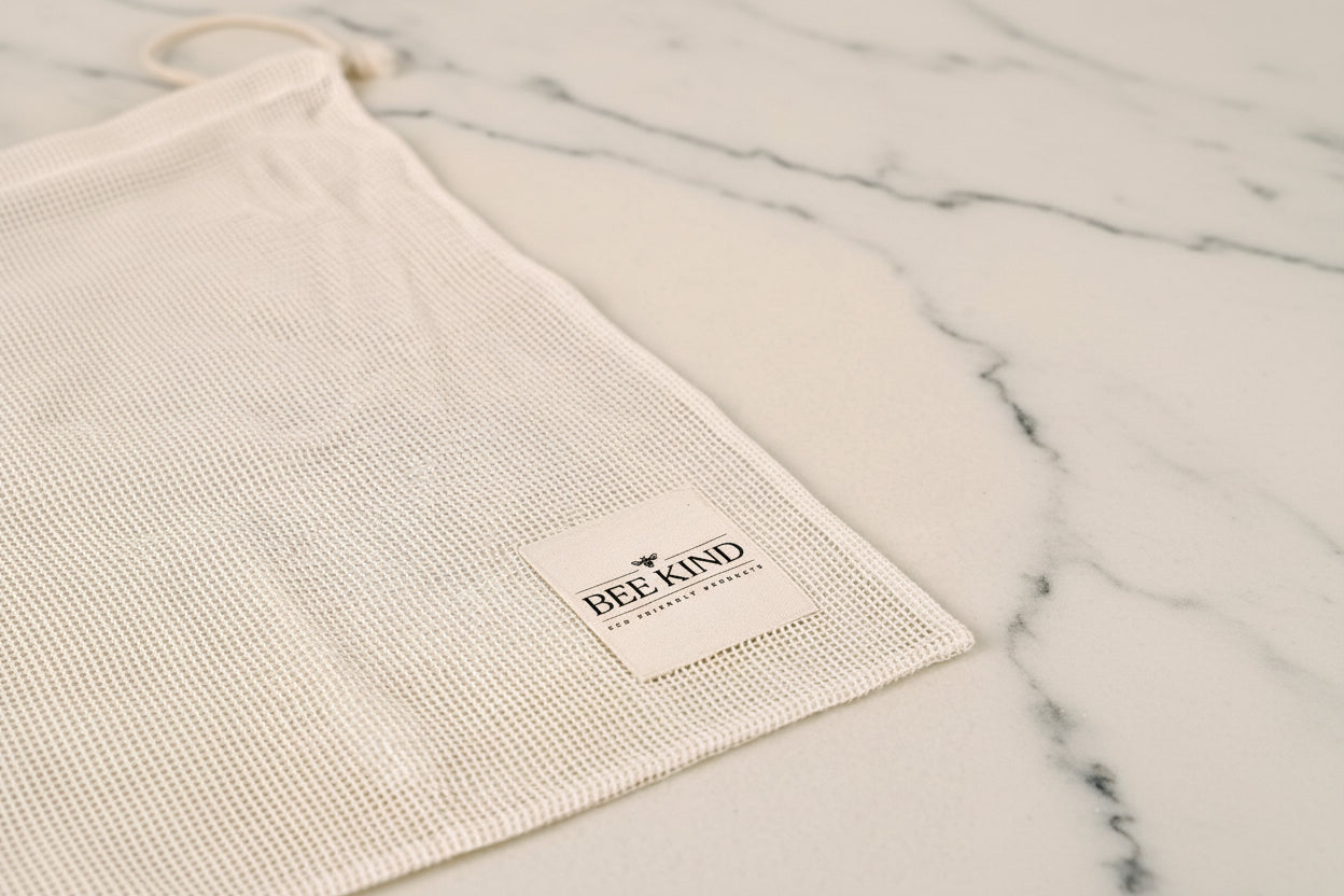Cotton mesh vegetable bag