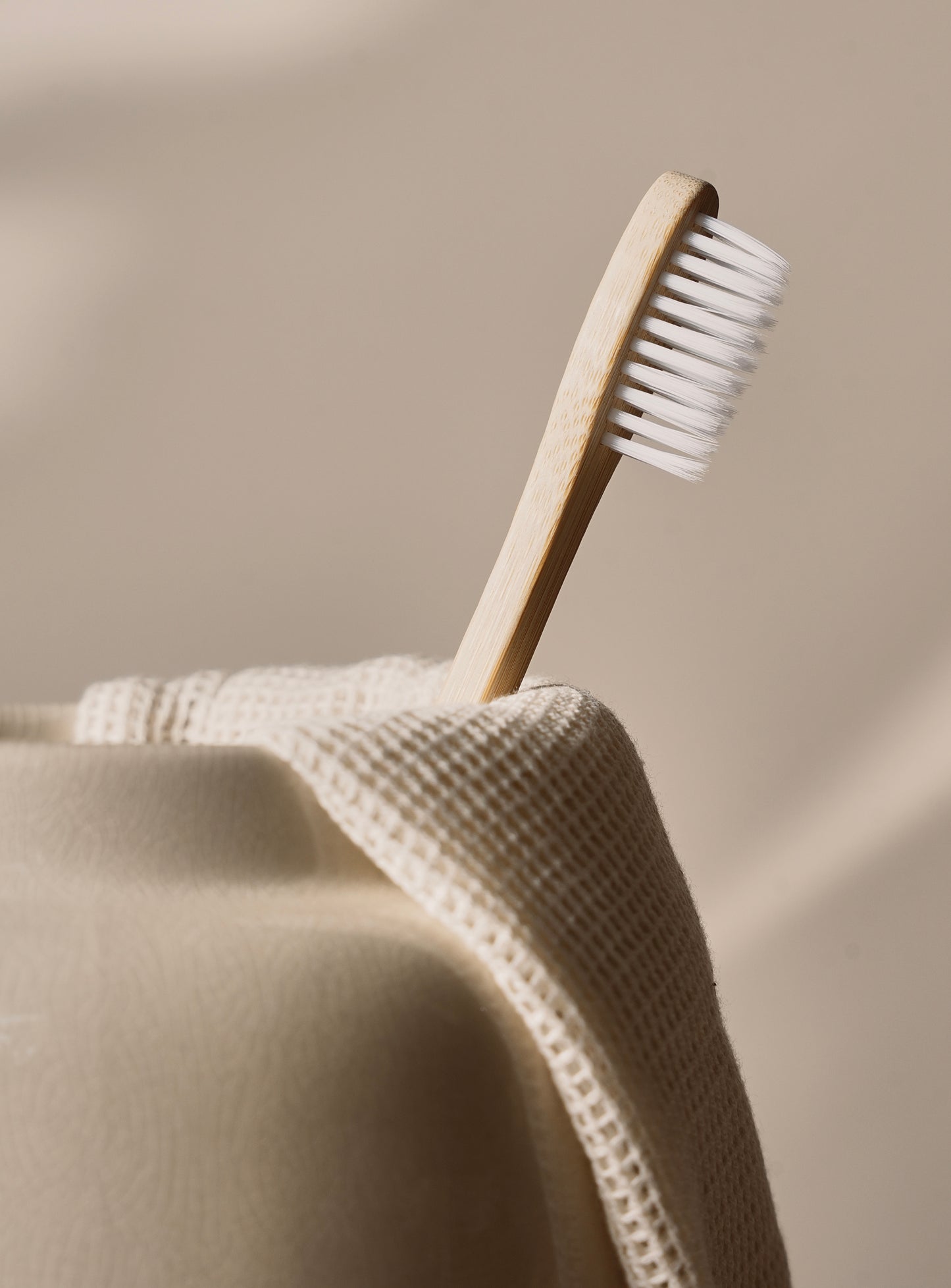 Bamboo Toothbrush (White)