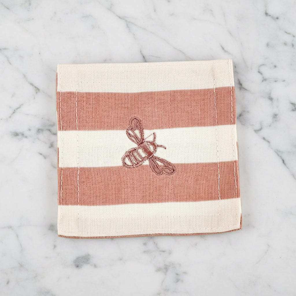 Pink Bee Coaster